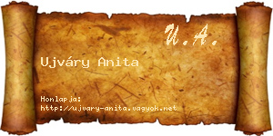 Ujváry Anita névjegykártya